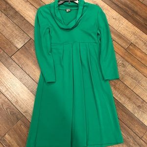 Muse Green baby doll/empire waist dress.